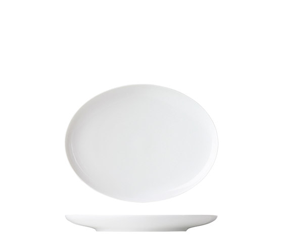 MY CHINA! WHITE Plate oval small | Stoviglie | FÜRSTENBERG