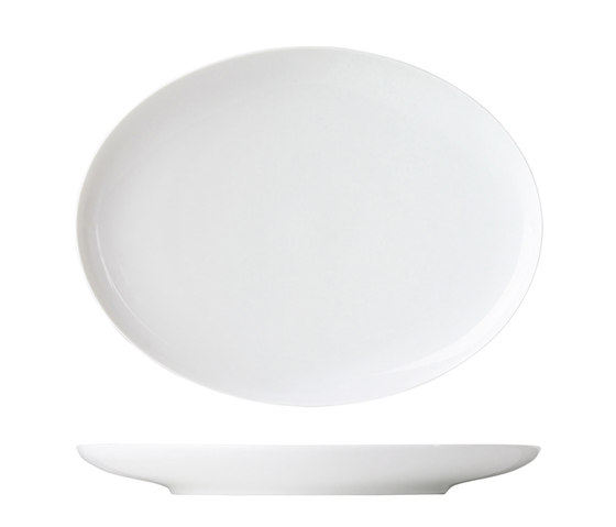 MY CHINA! WHITE Plate oval | Dinnerware | FÜRSTENBERG