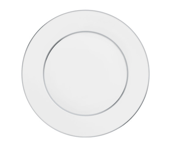 CARLO PLATINO Gourmet plate | Dinnerware | FÜRSTENBERG