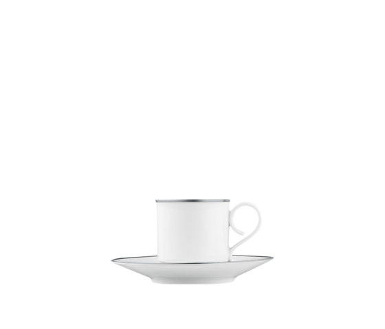 CARLO PLATINO Espresso cup, saucer | Dinnerware | FÜRSTENBERG