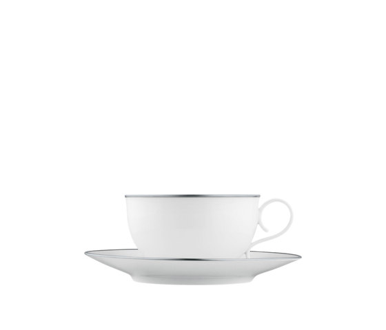 CARLO PLATINO Tea cup, saucer | Dinnerware | FÜRSTENBERG