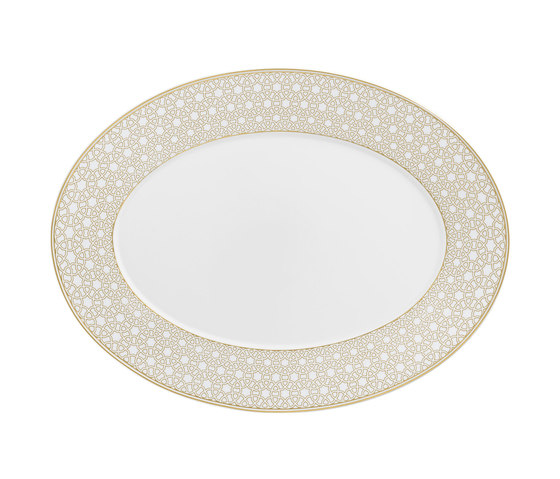 CARLO RAJASTHAN Platter oval | Dinnerware | FÜRSTENBERG