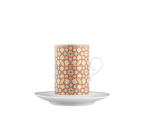 CARLO RAJASTHAN Hot chocolate cup, saucer | Stoviglie | FÜRSTENBERG