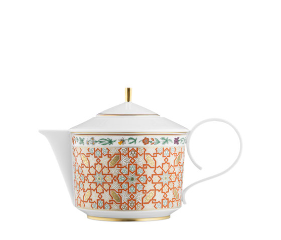 CARLO RAJASTHAN Teapot with tea strainer | Dinnerware | FÜRSTENBERG