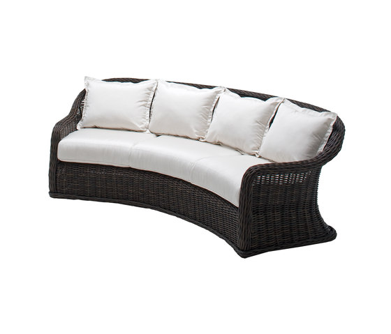 Havana Deep Seating Curved Sofa | Canapés | Gloster Furniture GmbH