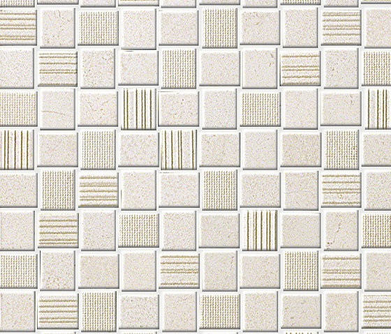 Desert Check White Mosaico | Mosaicos de cerámica | Fap Ceramiche