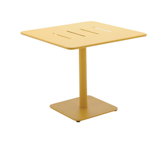 Nomad 90cm Square Pedestal Table | Tables de bistrot | Gloster Furniture GmbH