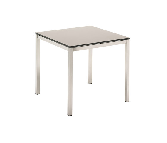 Kore 80 cm Square Table | Mesas comedor | Gloster Furniture GmbH