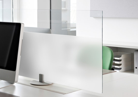 ACOUSTIC ROOM DIVIDER GLASS | Privacy screen | Création Baumann