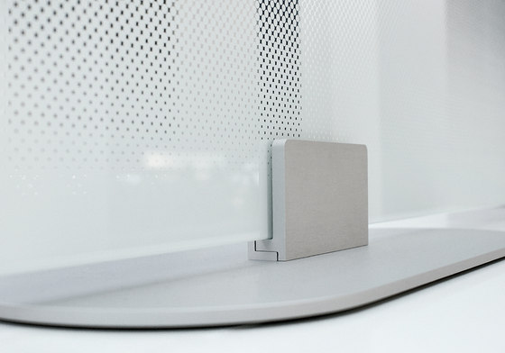 ACOUSTIC ROOM DIVIDER GLASS | Privacy screen | Création Baumann