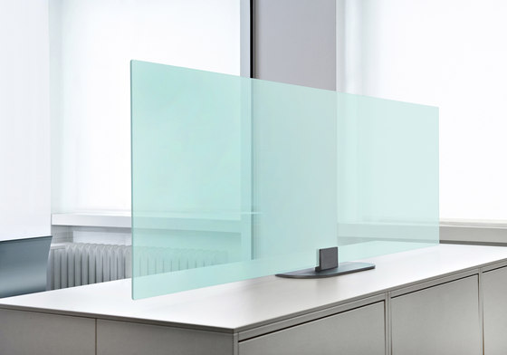 ACOUSTIC ROOM DIVIDER GLASS | Pareti mobili | Création Baumann