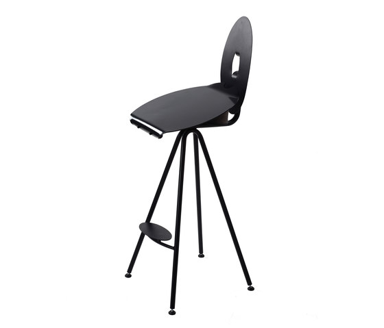 Miró High Stool with backrest | Tabourets de bar | Stellar Works