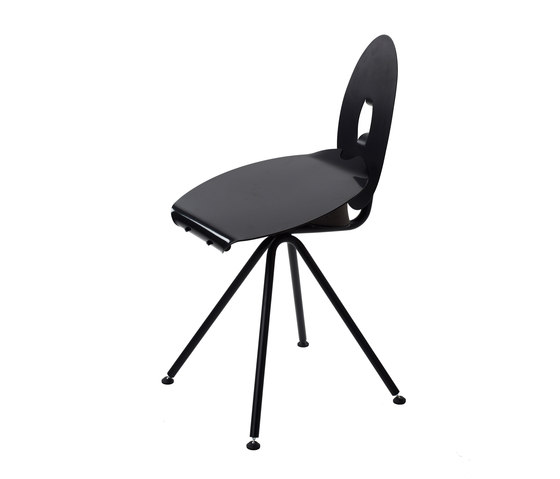 Miró Medium Stool with backrest | Stühle | Stellar Works
