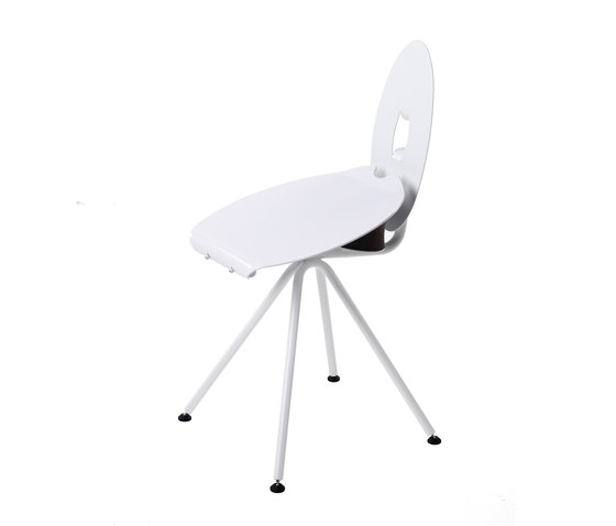 Miró Medium Stool with backrest | Chairs | Stellar Works
