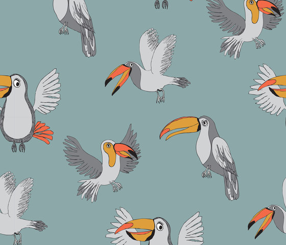 A Colourful World | Toucans | Wall coverings / wallpapers | wallunica