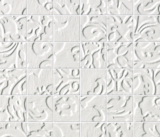 Havana Maiolica Bianco Mosaico | Ceramic mosaics | Fap Ceramiche