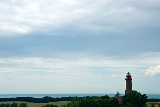 Landscape | Lighthouse on the island of Rügen | Wood panels | wallunica