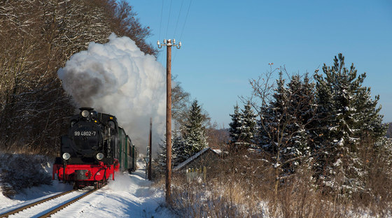 Railway Romantic | The steam engine "Orlando Furioso" | Synthetic films | wallunica