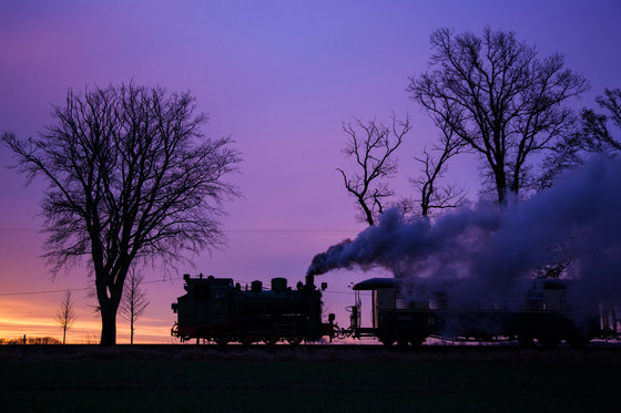 Railway Romantic | The steam engine "Orlando Furioso" | Pannelli legno | wallunica