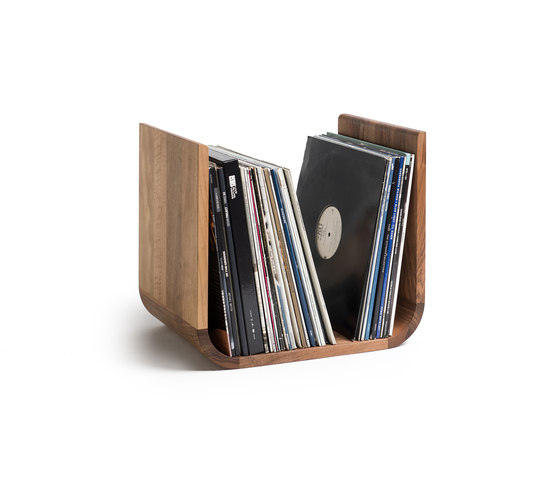 U-shaped vinyl record holder | Contenitori / Scatole | lebenszubehoer by stef’s