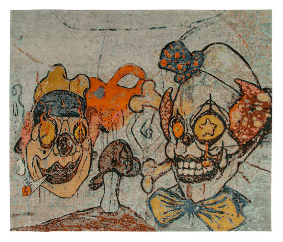 Unknown Artists | Clowns 2 | Alfombras / Alfombras de diseño | Jan Kath