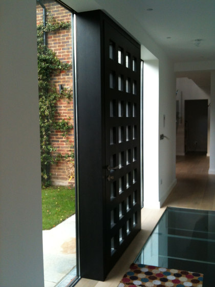 Eingangsportal Holz | Haustüren | Siller Treppen