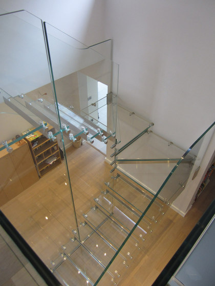 All glass stairs |  | Siller Treppen