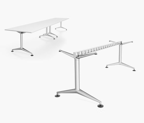 MedaMorph Rectangular meeting table | Contract tables | Vitra