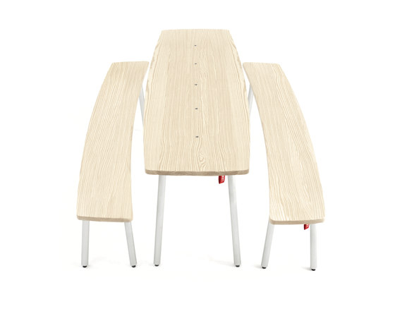 Leif table and bench | Dining tables | lasfera