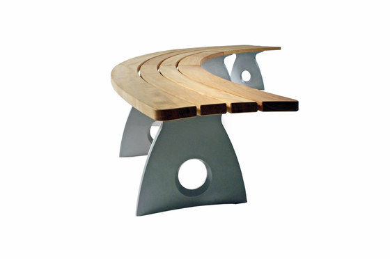 Smart Alex Curved Bench | Sitzbänke | Benchmark Furniture