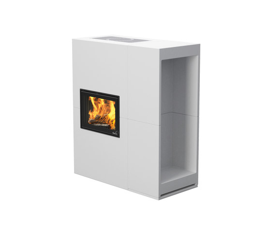 Dublin with wood compartment | Stoves | Nordpeis