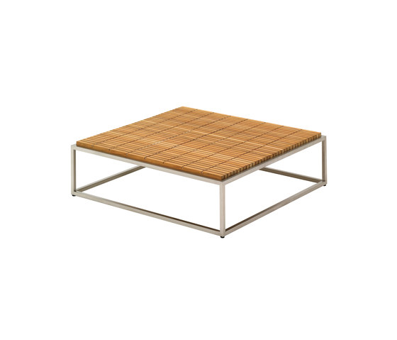 Cloud 100 x 100 Coffee Table (Teak Top) | Coffee tables | Gloster Furniture GmbH