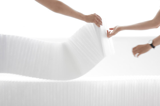 softblock | white textile | Architektursysteme | molo