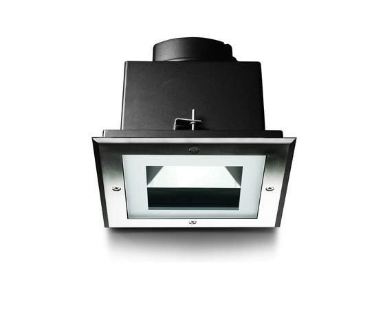 Megazip downlight square | Outdoor recessed ceiling lights | Simes