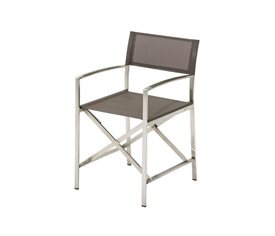 Fusion Sling Folding Chair with Arms | Chaises | Gloster Furniture GmbH