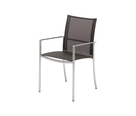 Fusion Sling Stacking Chair with Arms | Sillas | Gloster Furniture GmbH