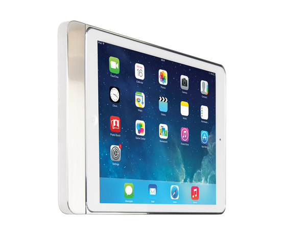 Eve Air polished aluminium rounded | Estaciones smartphone / tablet | Basalte