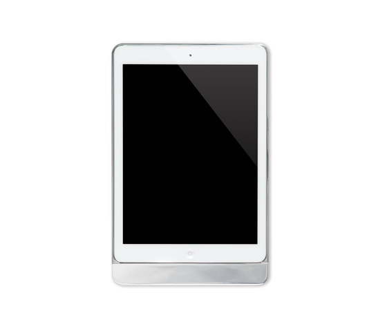 Eve Air polished aluminium rounded | Estaciones smartphone / tablet | Basalte