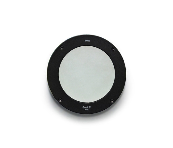 Flat round LED | Outdoor recessed lighting | Simes
