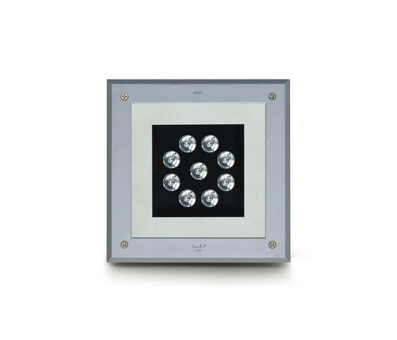 Megazipg square LED | Outdoor recessed lighting | Simes