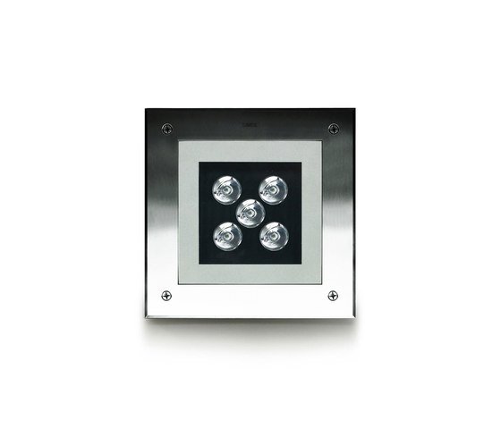Compact square 200 LED | Outdoor recessed lighting | Simes