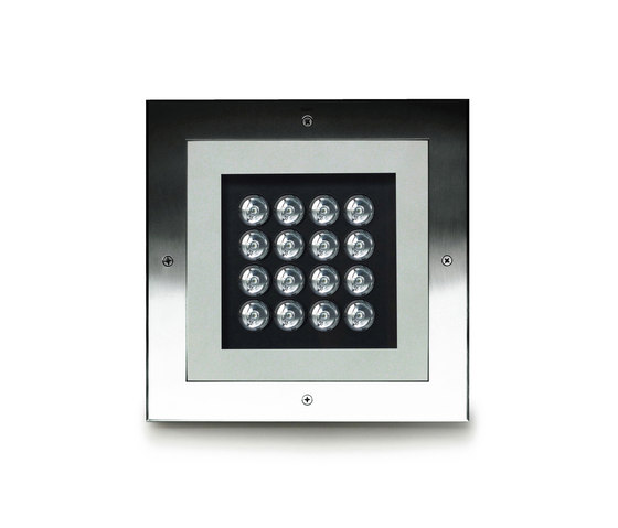 Compact square 370 LED | Outdoor recessed lighting | Simes