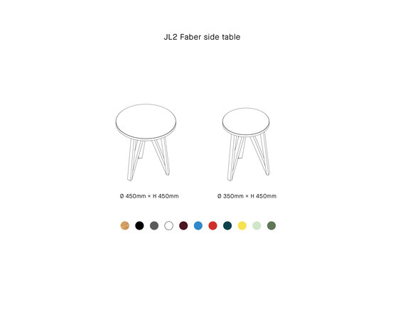 JL2 FABER | Side tables | LOEHR