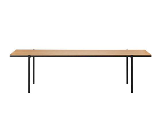 DL5 NEO rectangular dining table with steel frame | Tables de repas | LOEHR