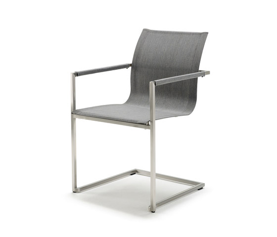 Silla cantilever Pure Stainless Steel | Sillas | solpuri
