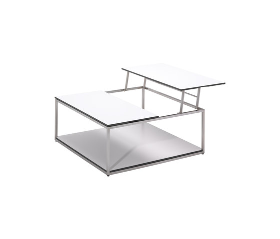 Cloud 100x100 Dual Height Coffee Table | Coffee tables | Gloster Furniture GmbH