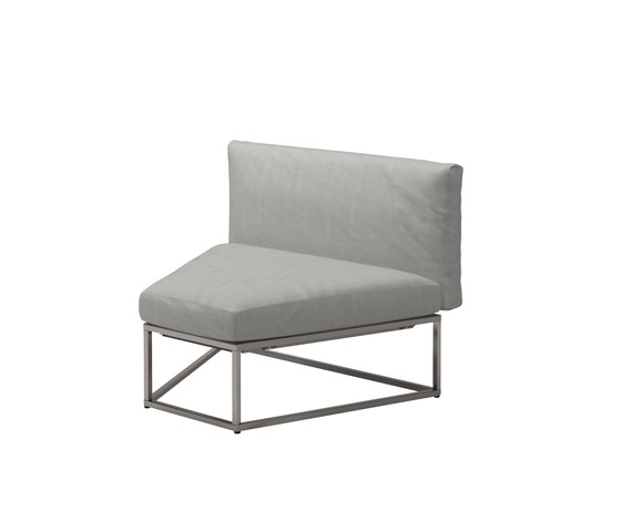 Cloud 75x100 Wedge Unit | Fauteuils | Gloster Furniture GmbH