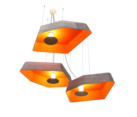 Nénuphar Trio Suspension grand LED | Suspensions | designheure