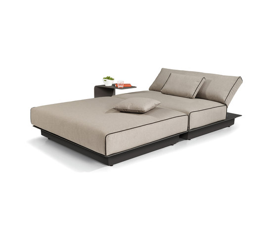Air concept 5 lounger aluminium | Sonnenliegen / Liegestühle | Manutti