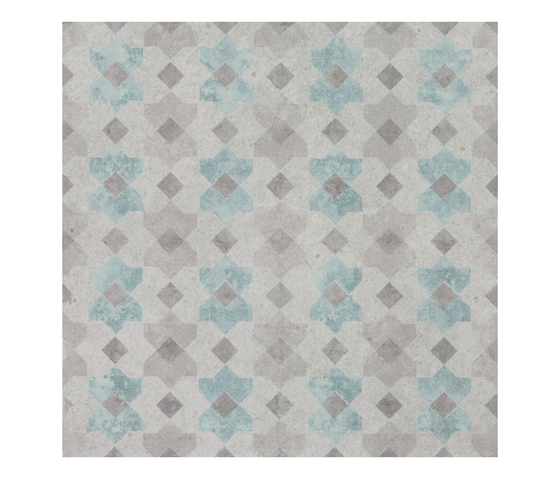 Smart Town silver decor blue | Ceramic tiles | Ceramiche Supergres